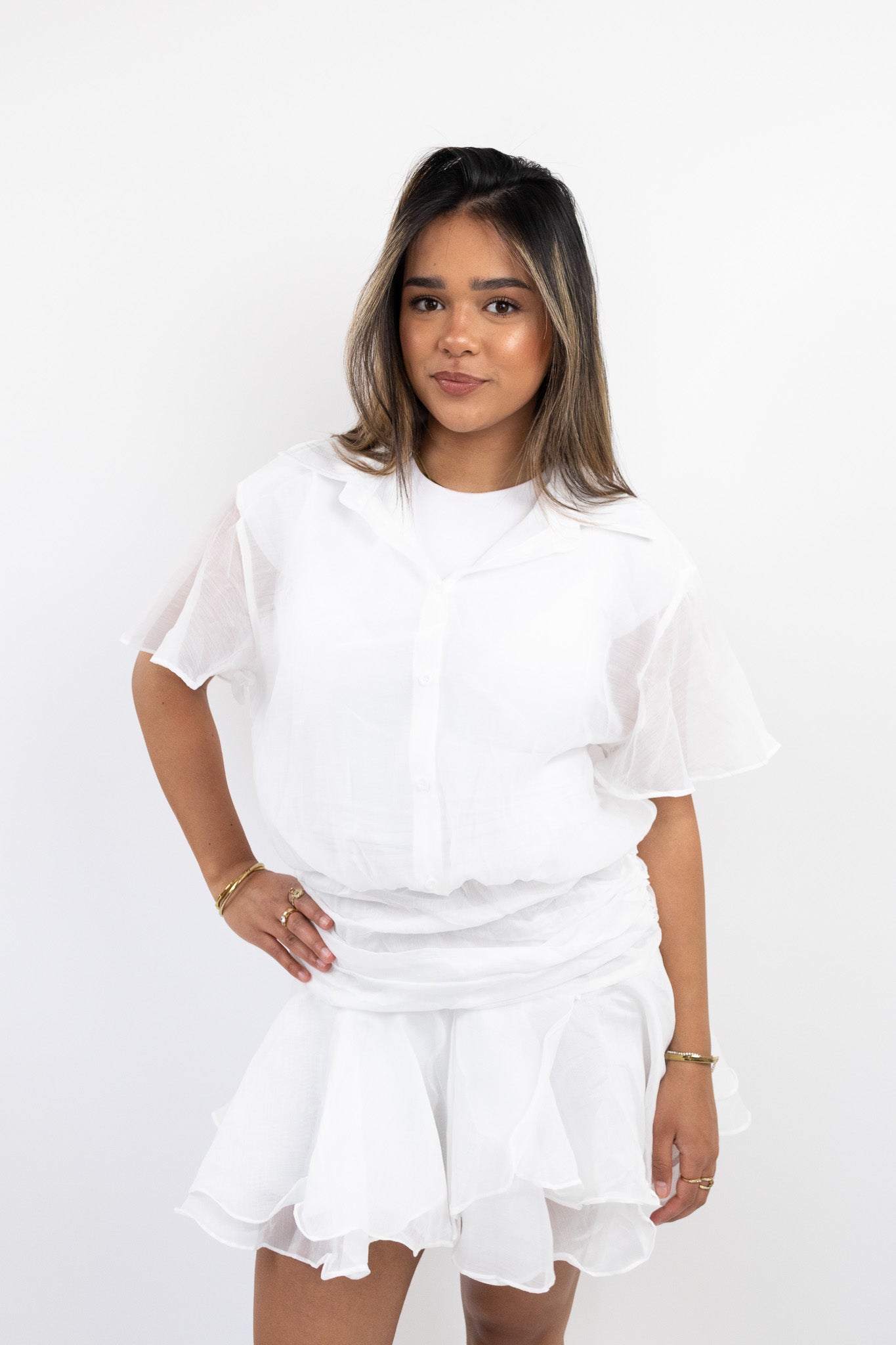 Topaz Flowy Kleid