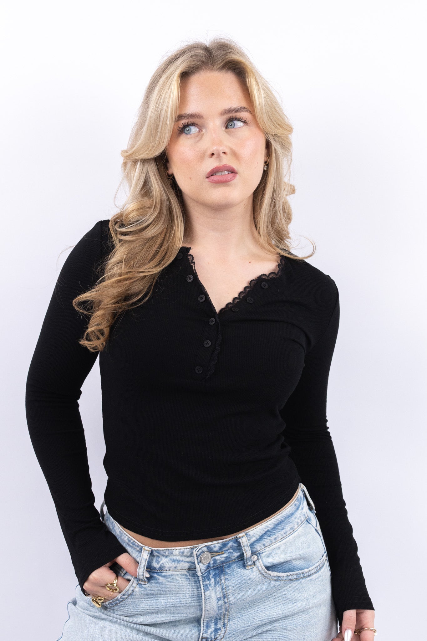 Lace Detail Longsleeve