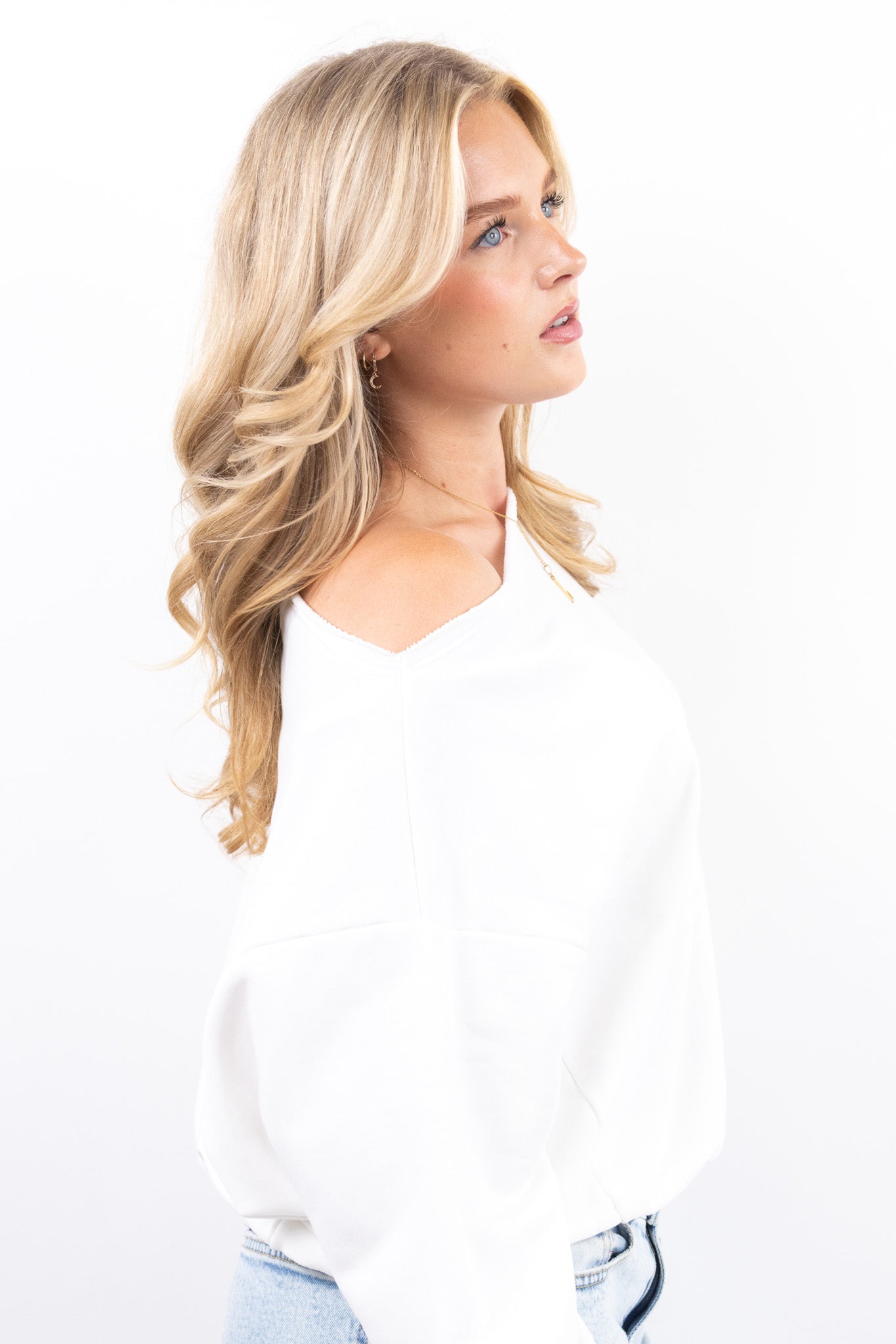 Casual Off Shoulder Sweater