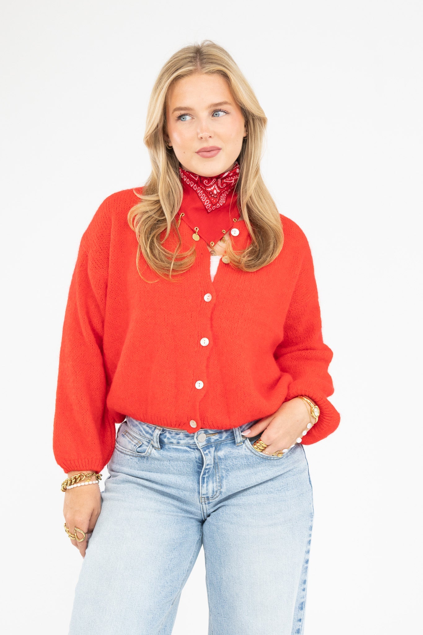 Fluffy Knit Cardigan