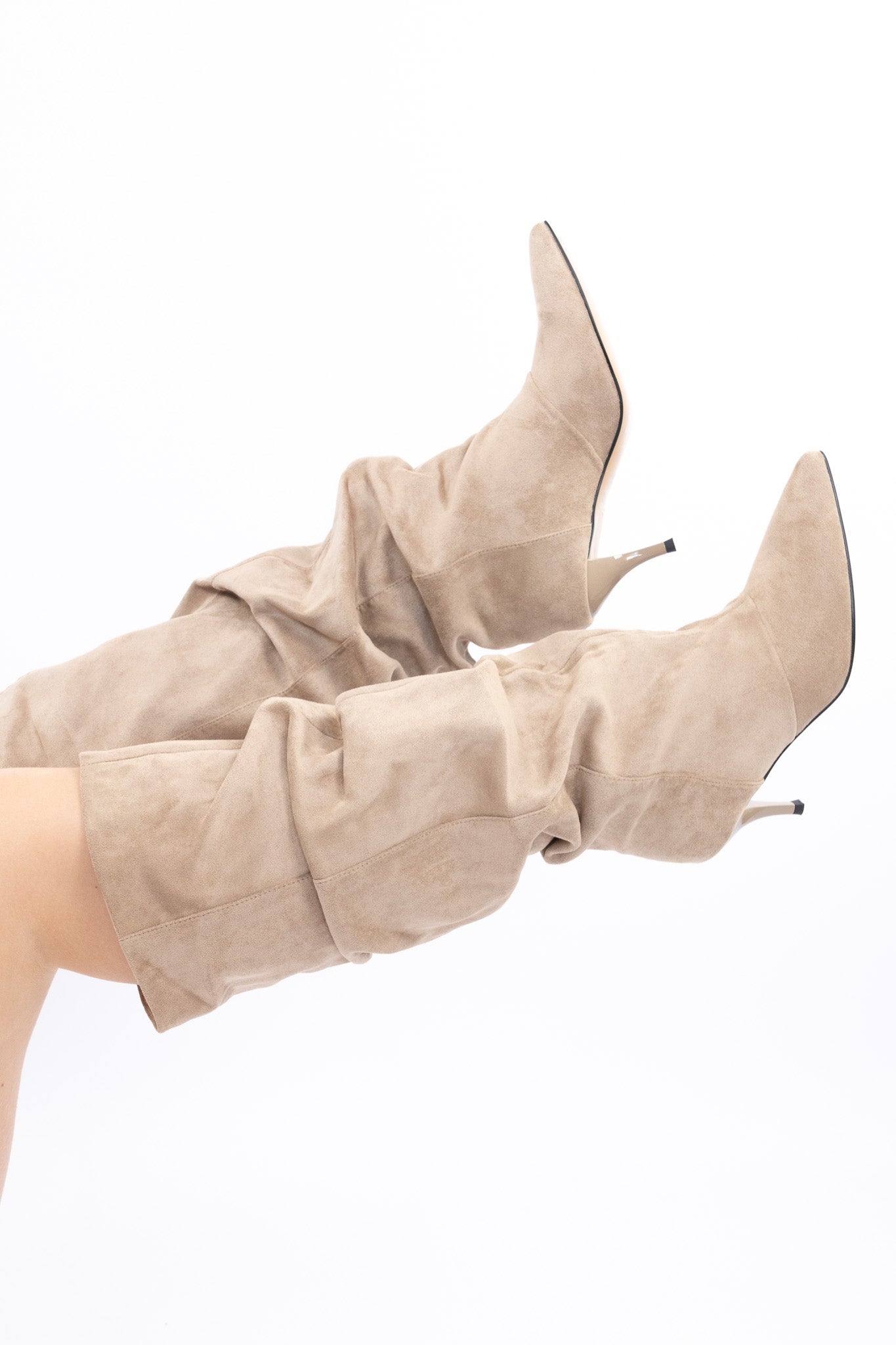 Runway Slouch Knee Boots