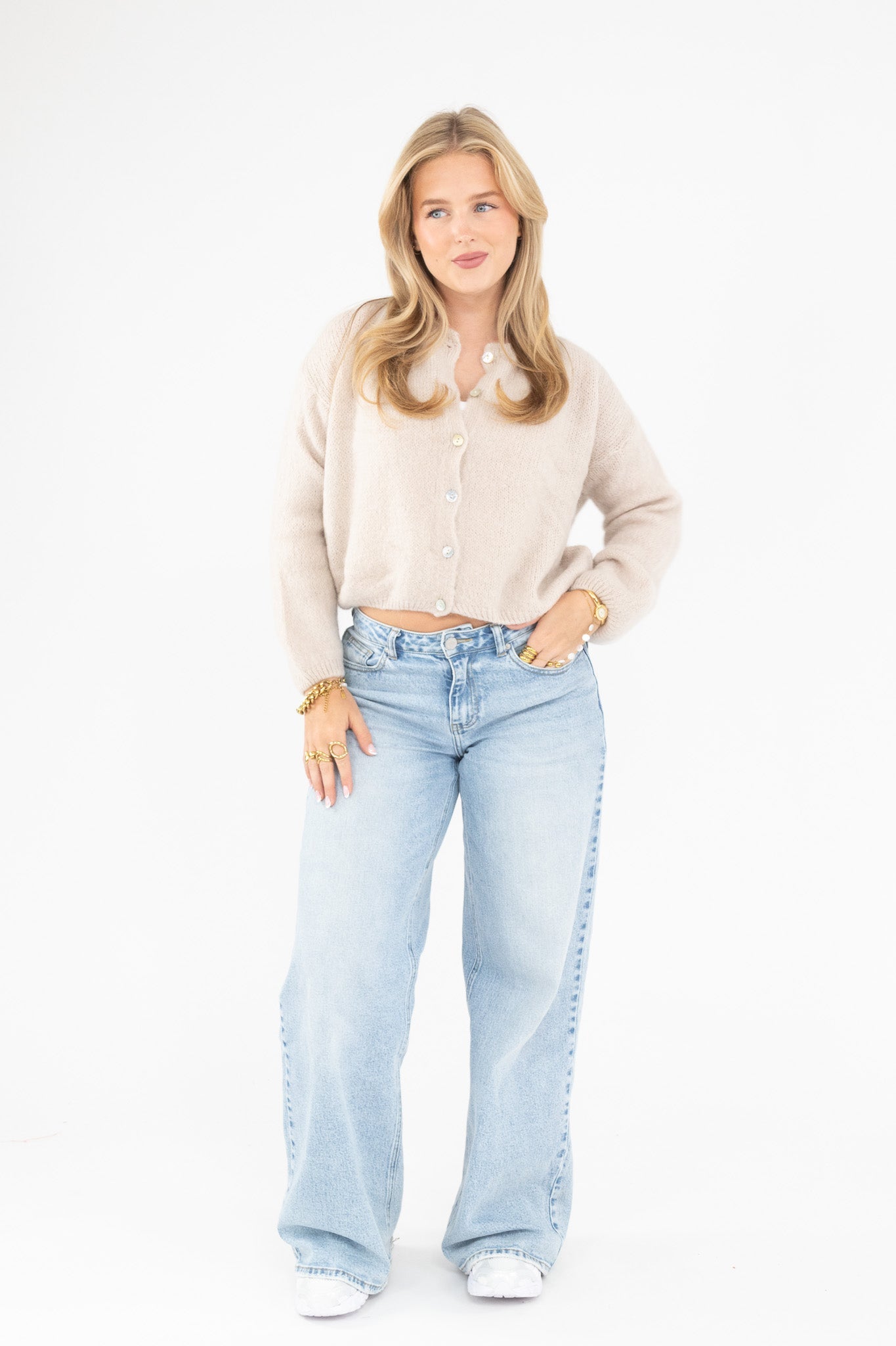 Fluffy Knit Cardigan