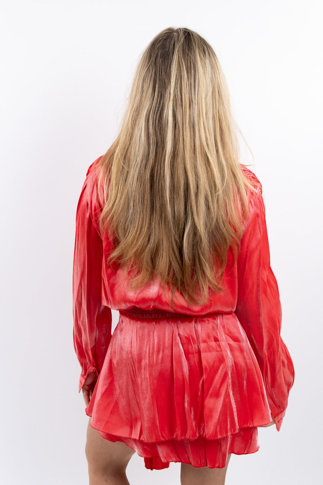 Fae Satin Kleid