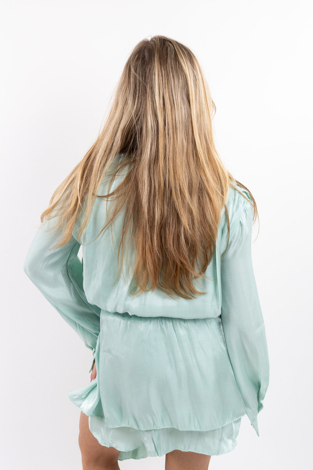 Fae Satin Kleid