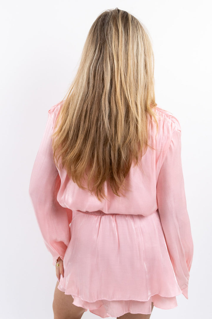 Fae Satin Kleid