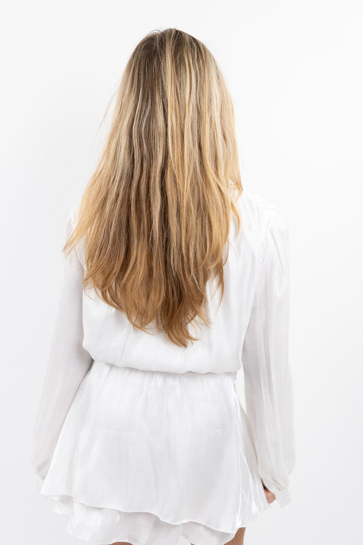 Fae Satin Kleid