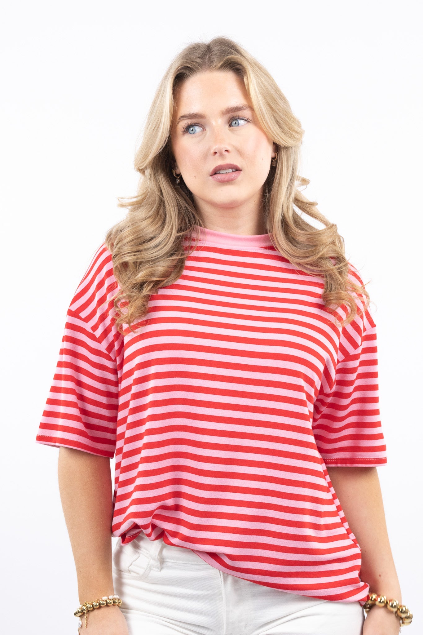 Short Sleeve Stripe Tee