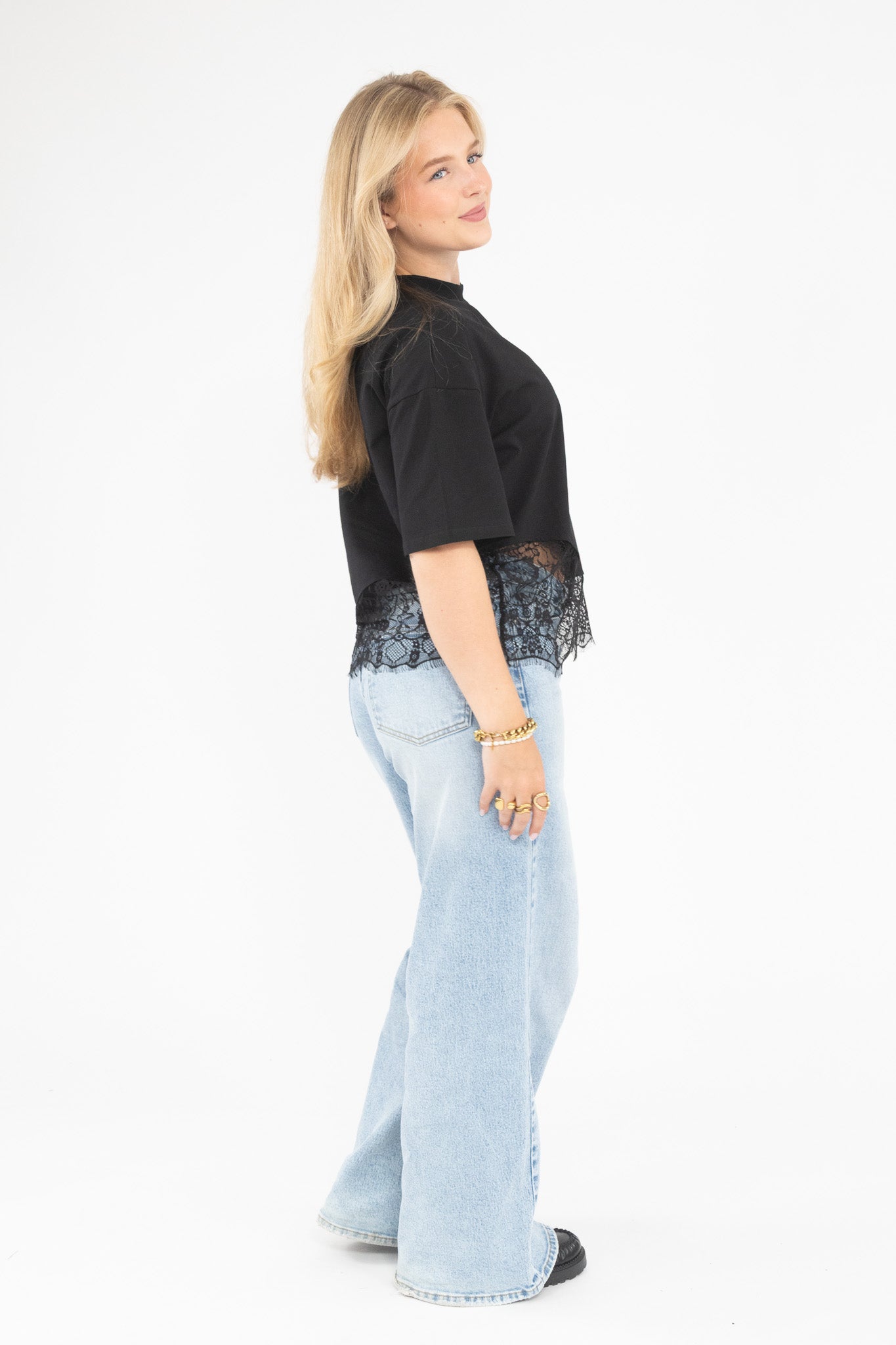 Layered Lace Shirt