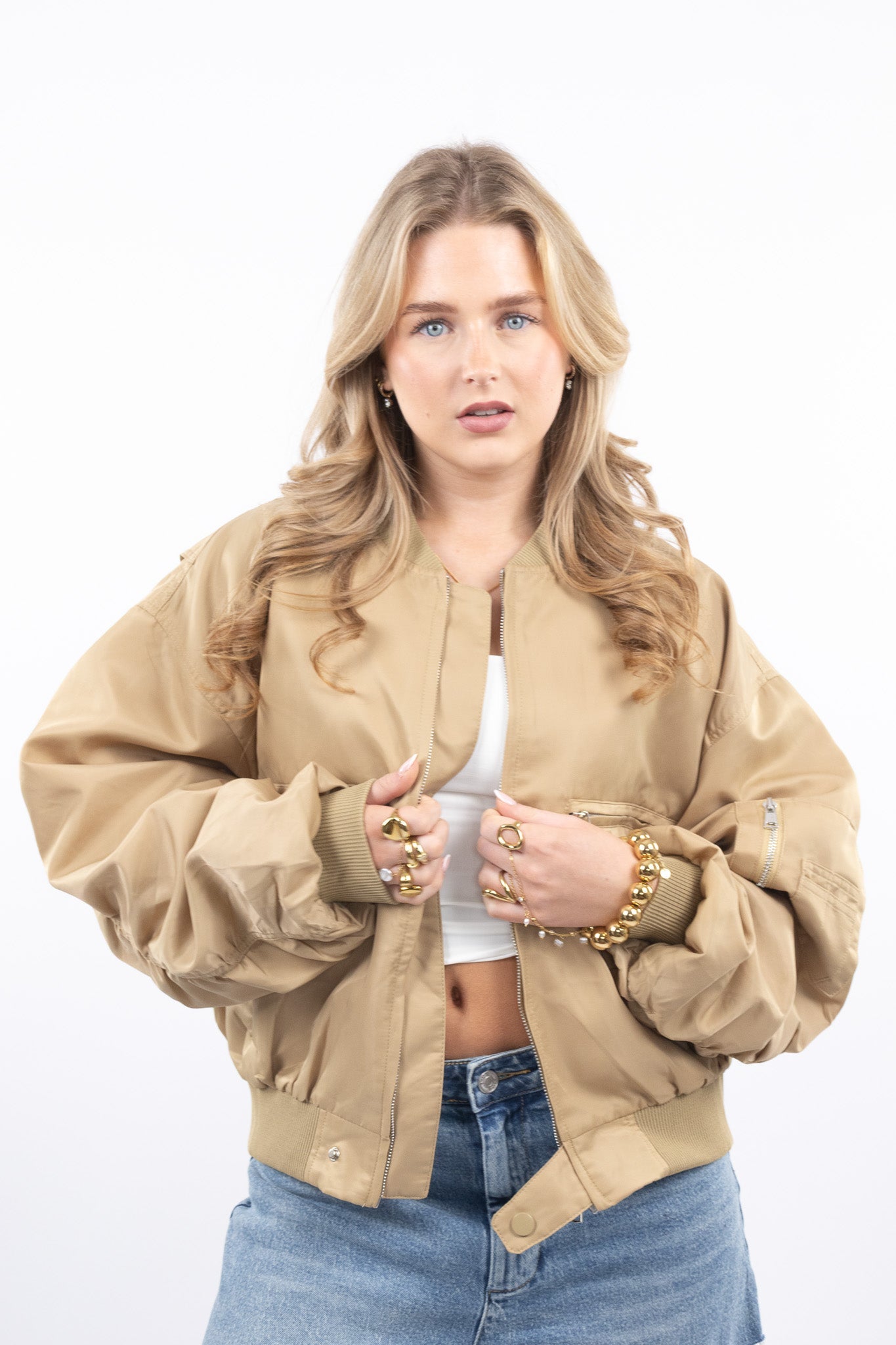 Classic Oversized Bomber
