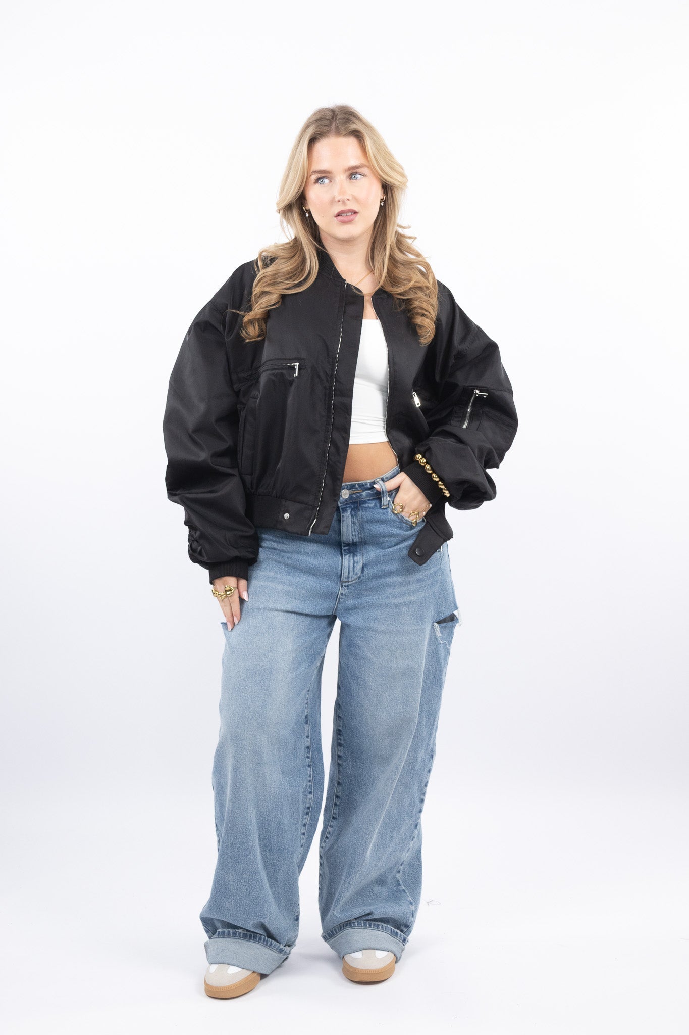 Classic Oversized Bomber