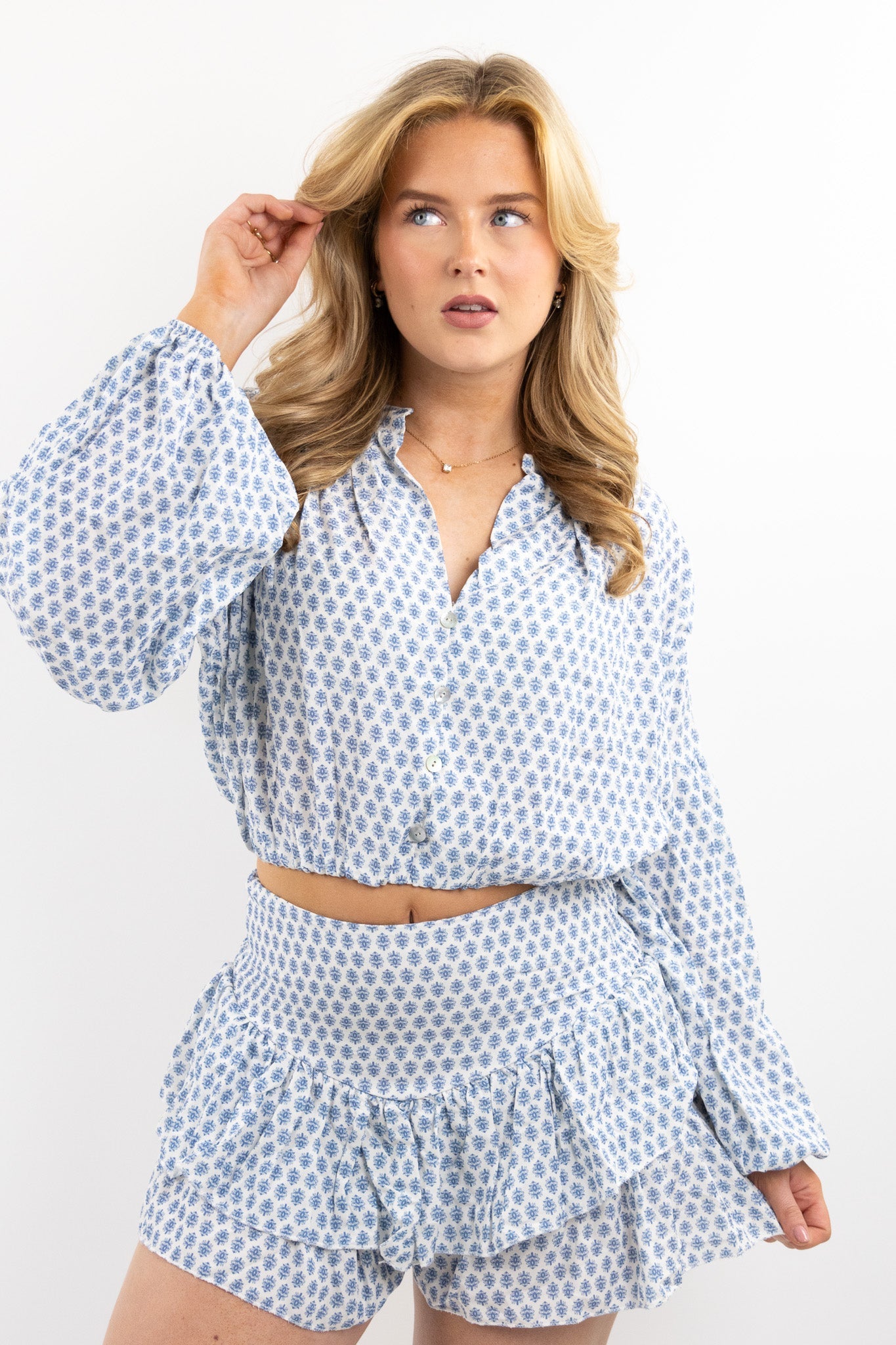 Santorini bluse