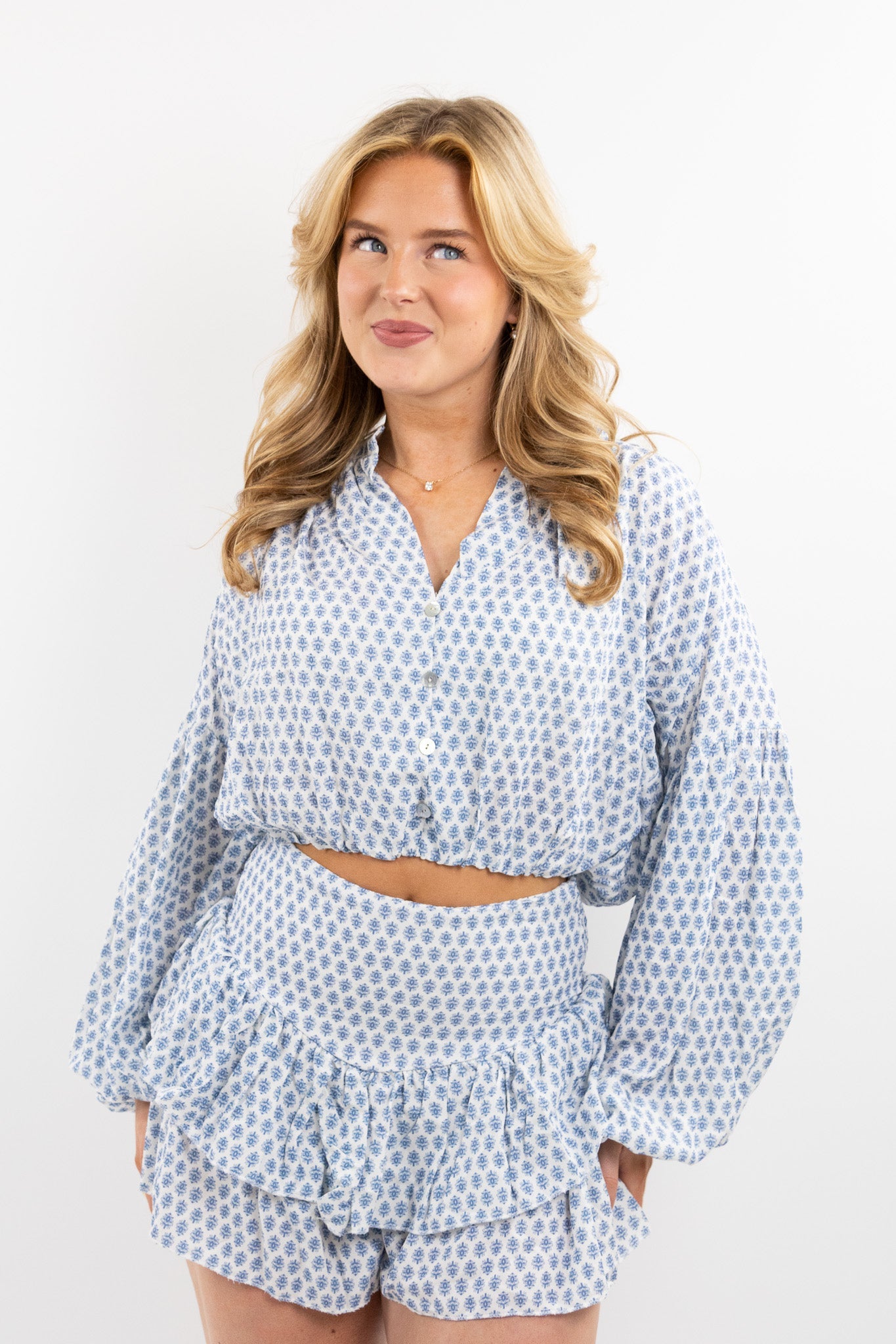 Santorini bluse