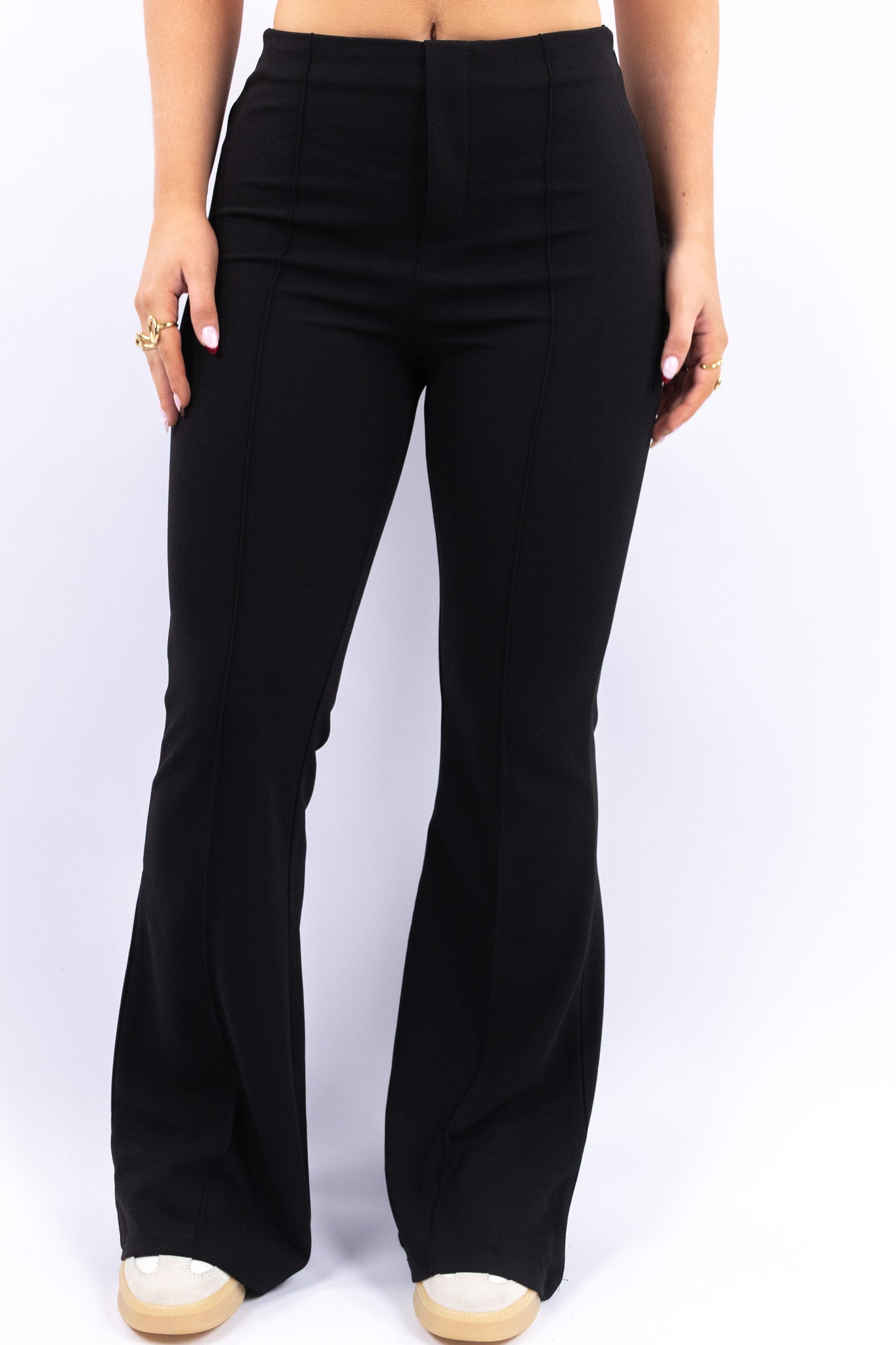 High Waist Flared Pants