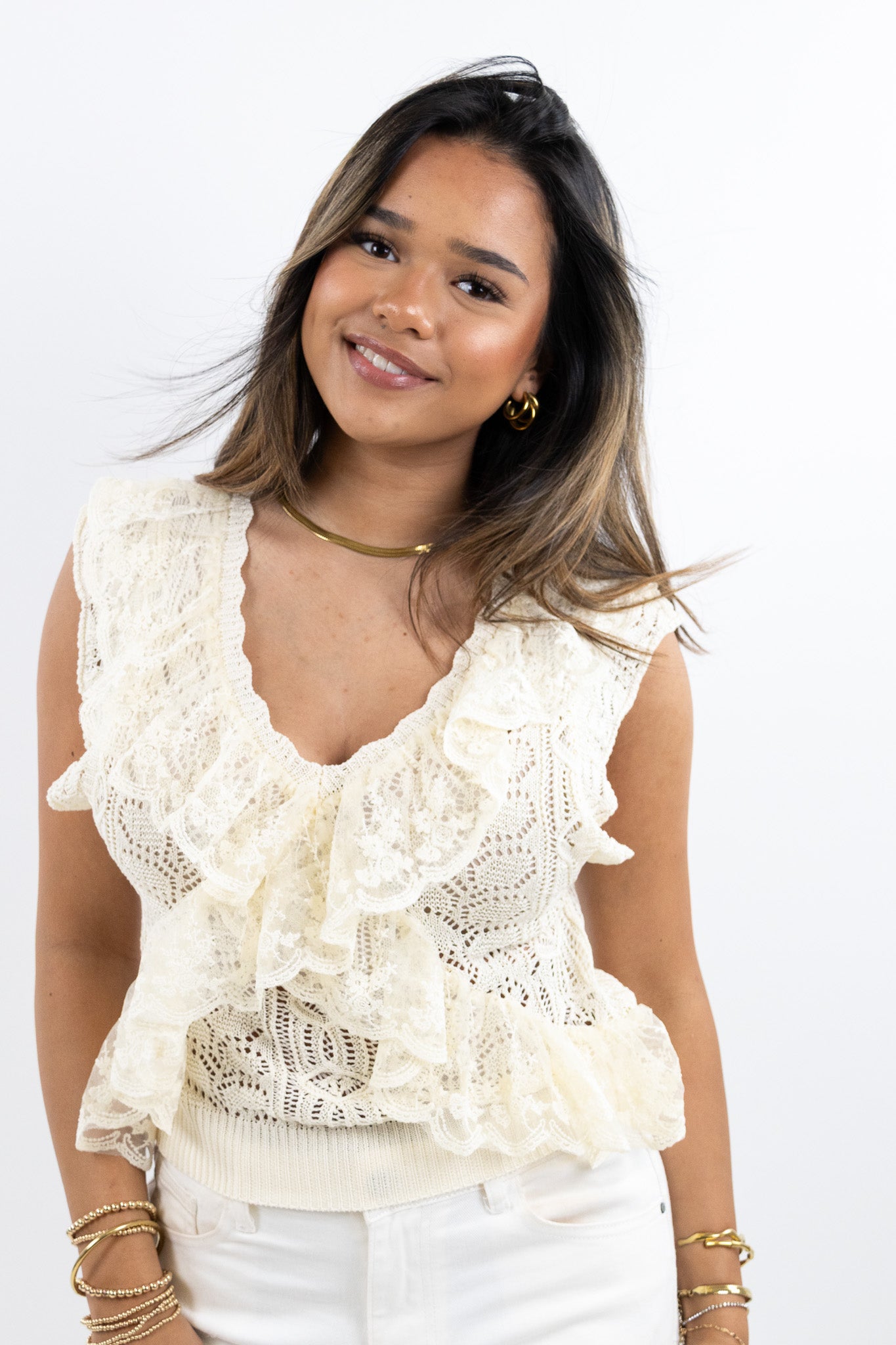 Mirea knitted top