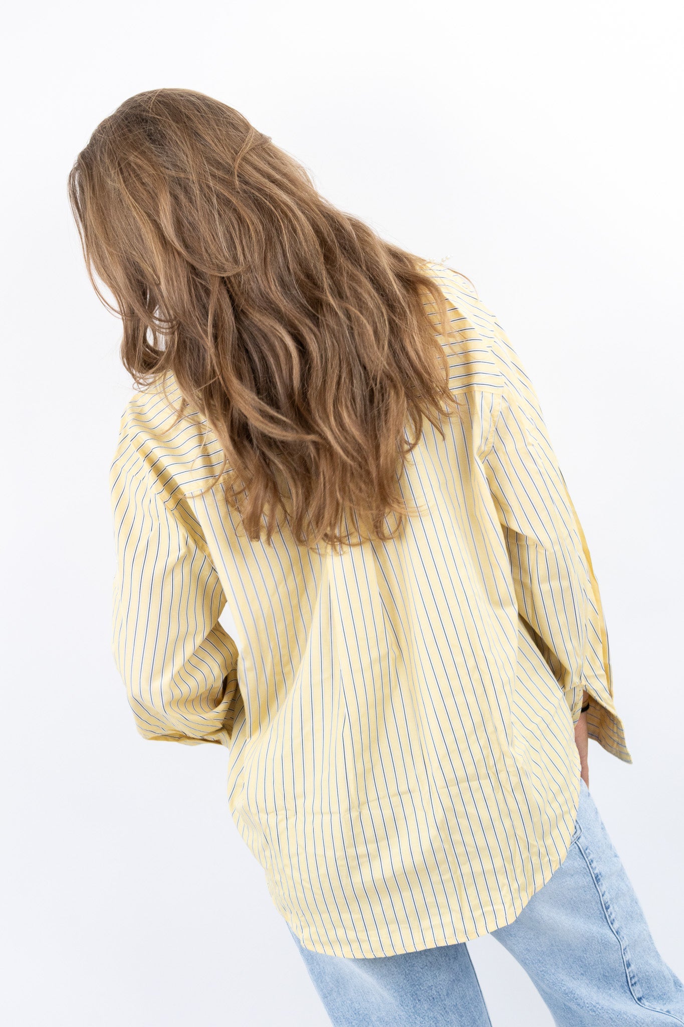 Bow Detail Stripe Blouse