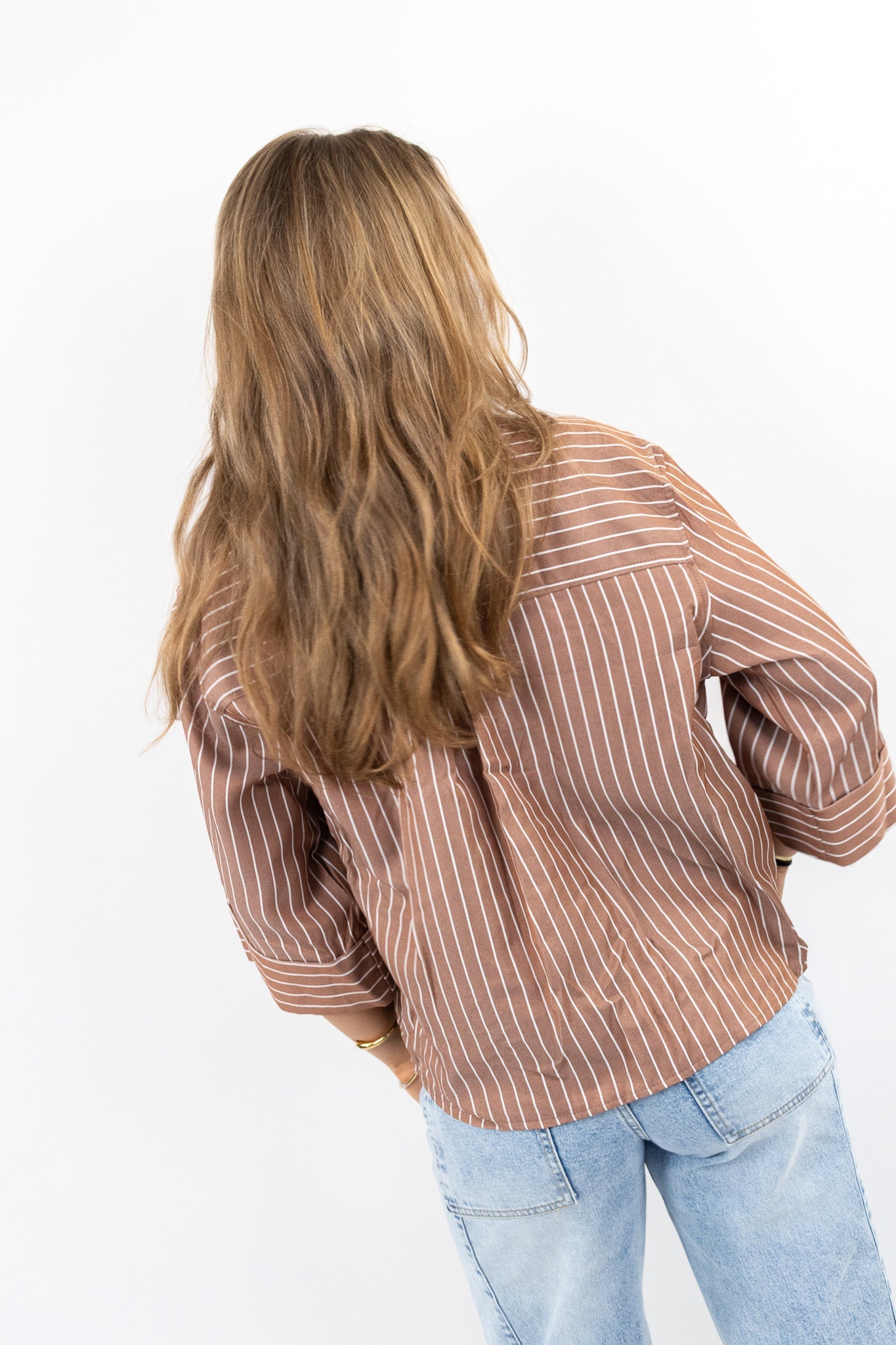 Oversized Stripe Shirt