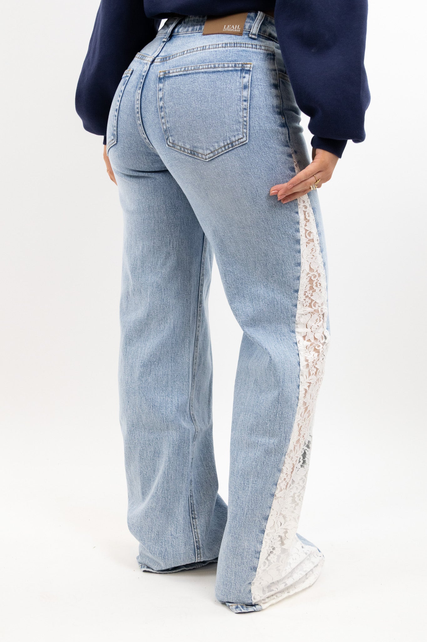 Lily lace jeans - tall