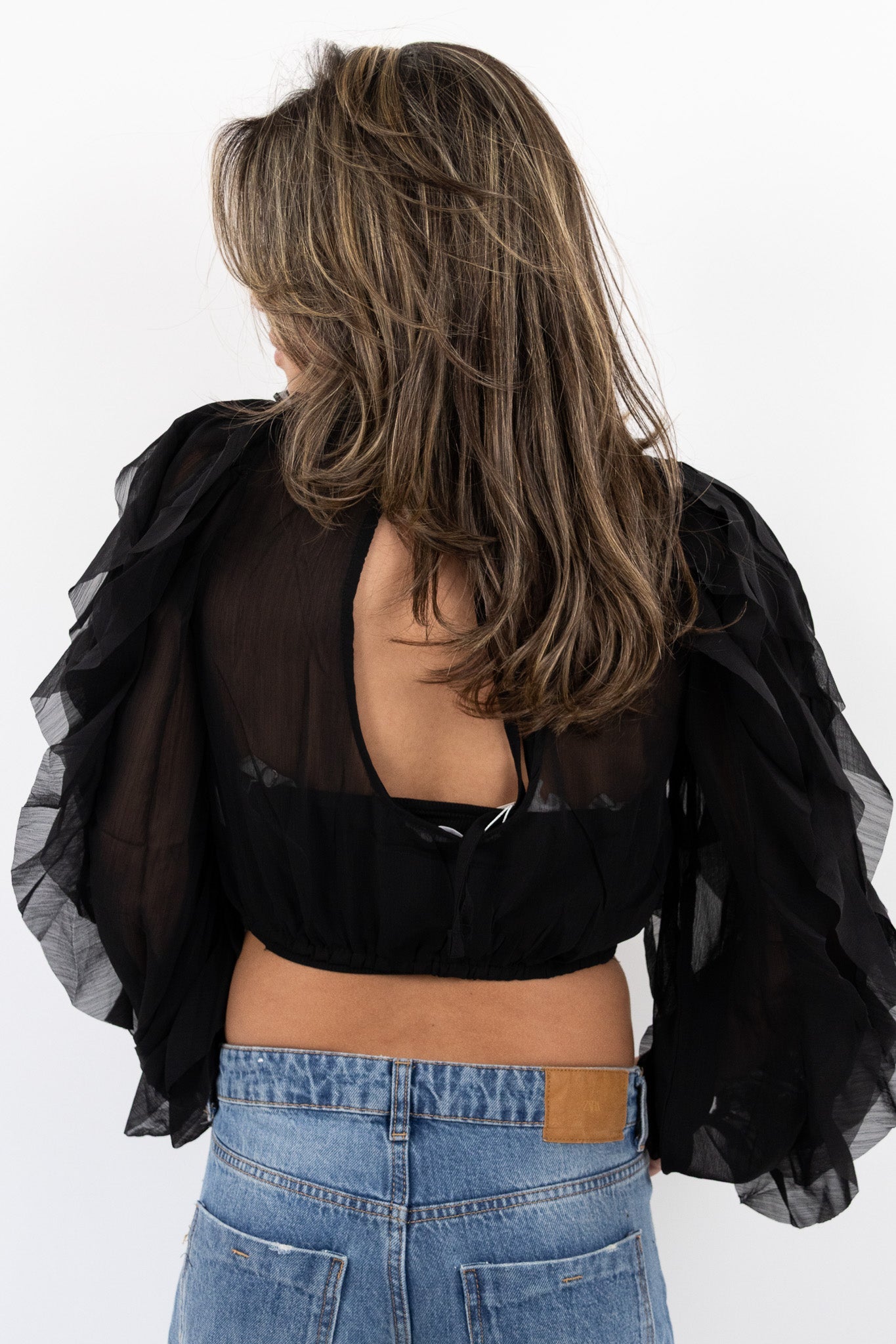 Volant bluse