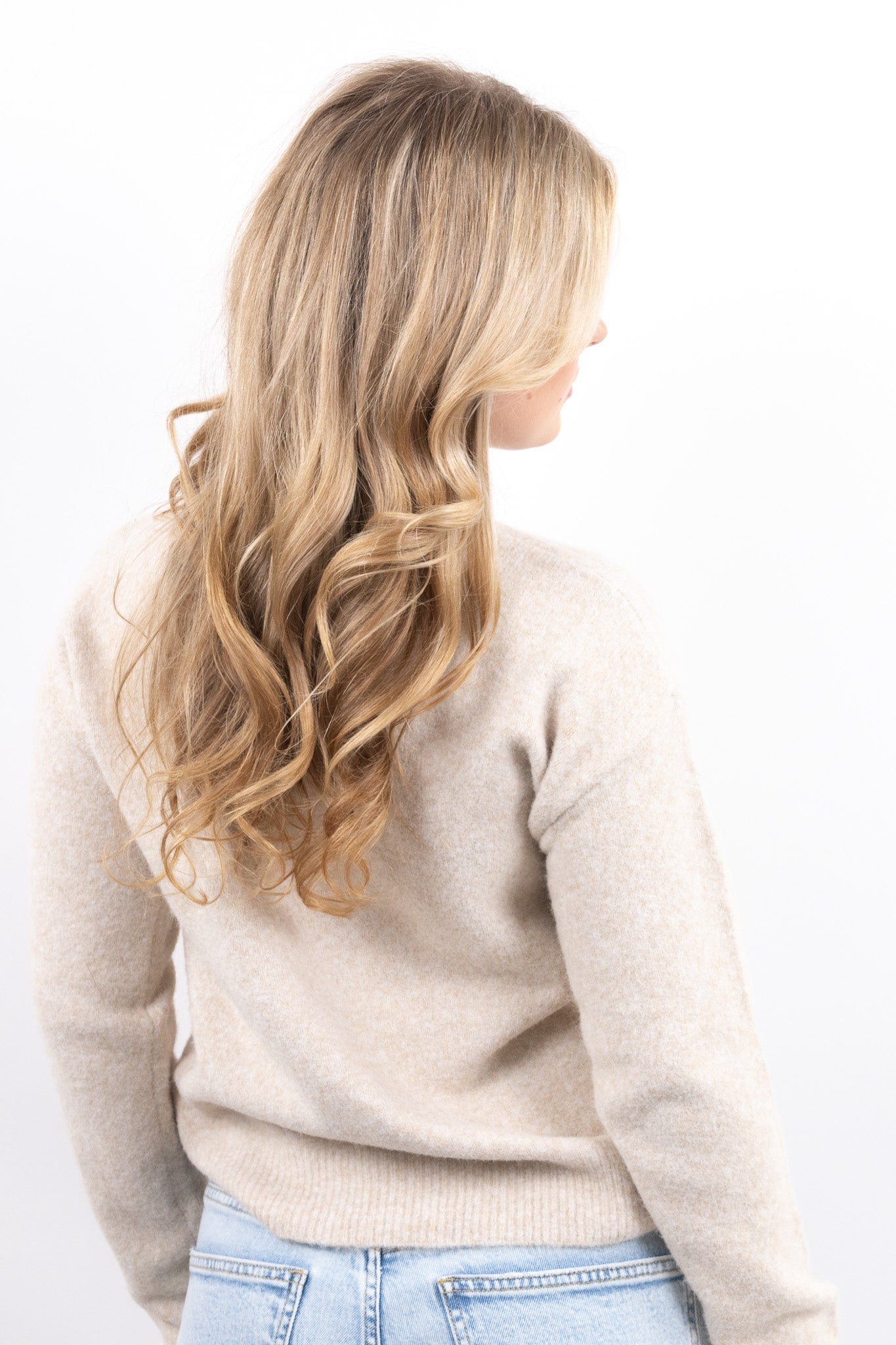 Soft Lace Detail Knit