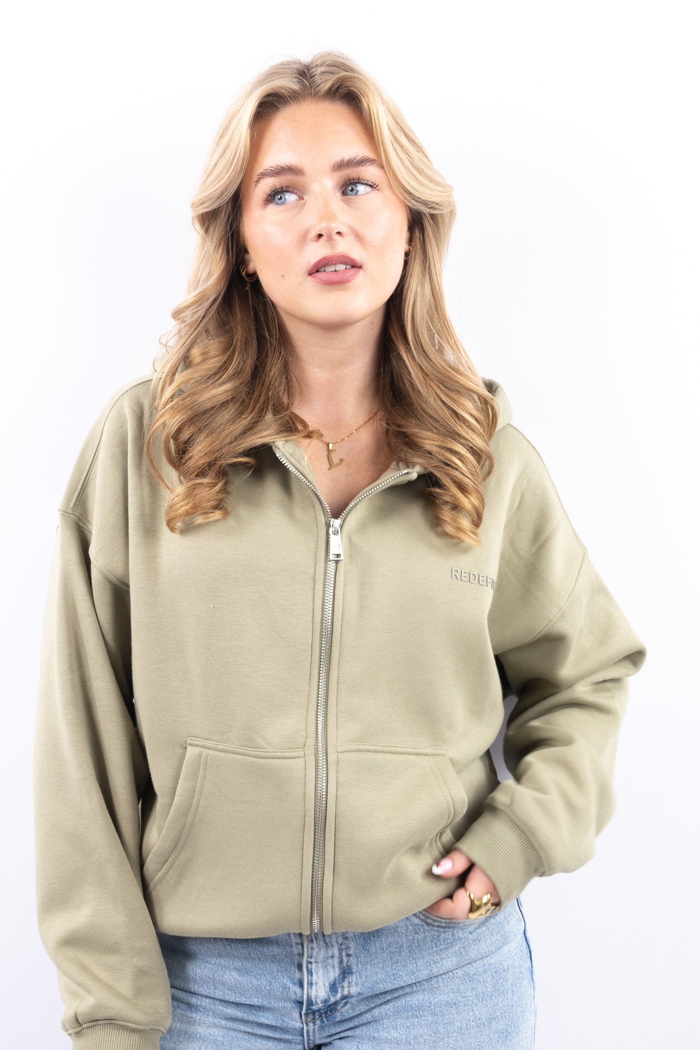 Oversized Redefined Zipper