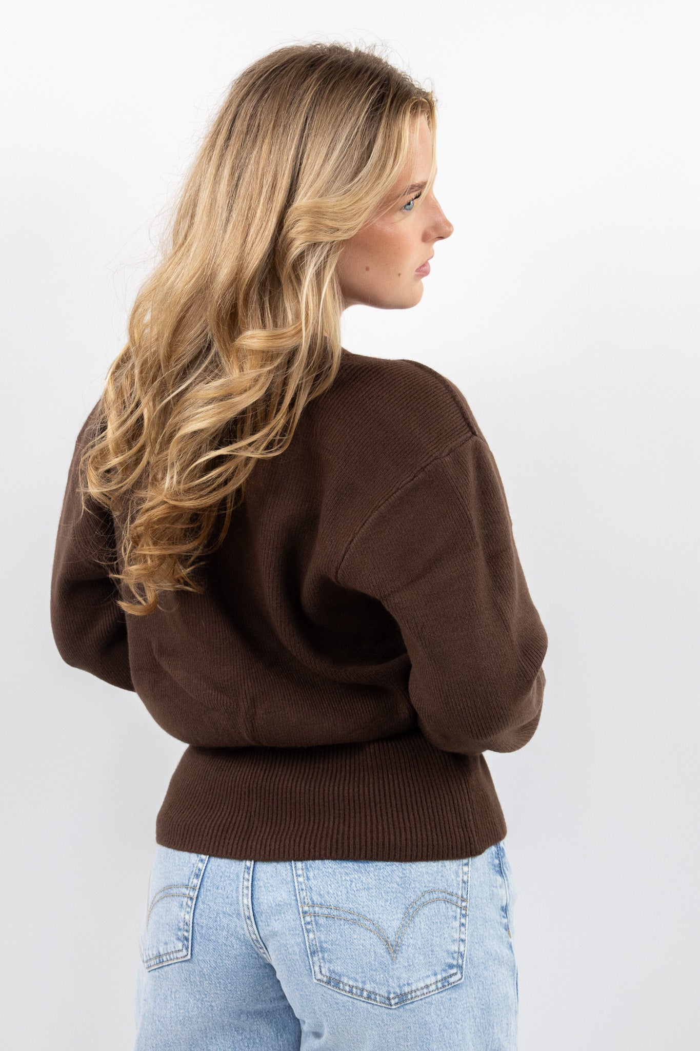 Sculpted Knit Cardigan