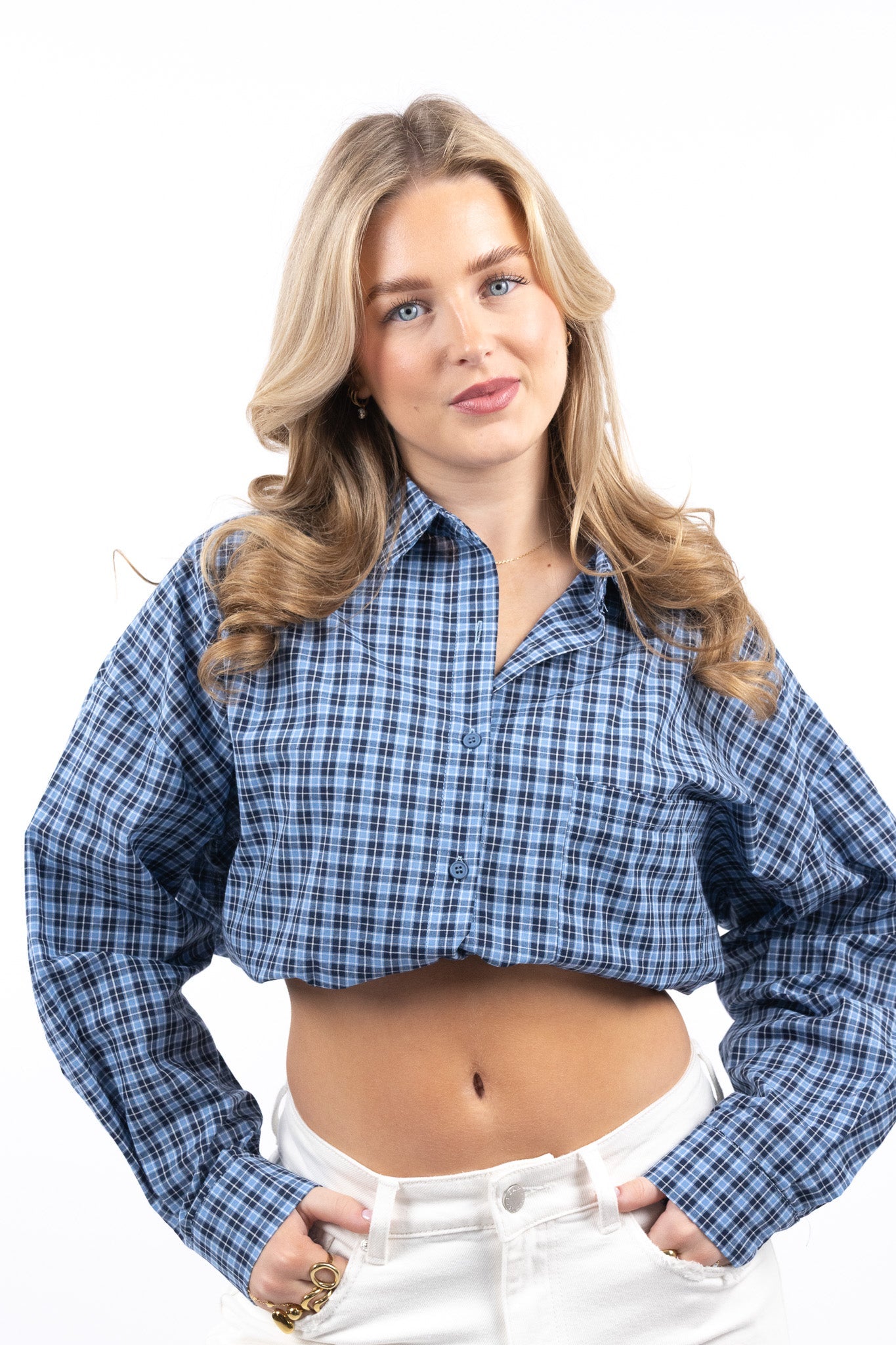 Boyfriend Check Shirt