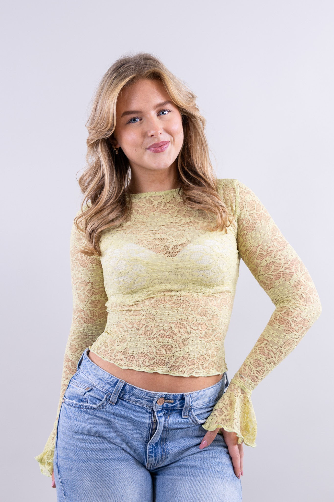 Dahlia Spitzentop